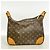 Borsa a tracolla Louis Vuitton Monogram Boulogne 30 - vista 10