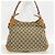 Borsa a tracolla Gucci in tela GG marrone - vista 11
