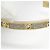 Bracciale Charm Fendi in metallo dorato e cristallo - vista 4