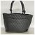 Borsa Tote Chanel Cambon in pelle di agnello - vista 13