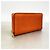 Cartera larga Gucci de cuero naranja - vista 2