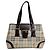 Burberry Nova Check Brown Tote/Schultertasche
