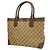 Borsa Tote Gucci in tela marrone