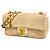 Bolsa de Ombro Chanel Pink Beige