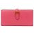 Hermès Hermes Bearn Soufflet Epsom Geldbörse in Rose Azalee
