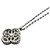 Collana Pendente Sweet Alhambra Van Cleef & Arpels in Oro Bianco con Diamanti - vista 4