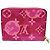Tarjetero Louis Vuitton Vernis Fuchsia - vista 2