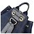 Zaino Chanel in tela blu navy - vista 11