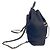 Zaino Chanel in tela blu navy - vista 4