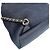 Zaino Chanel in tela blu navy - vista 8