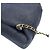 Zaino Chanel in tela blu navy - vista 9