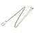 Collana Louis Vuitton Silver Lockit UNICEF - vista 3