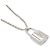 Collana Louis Vuitton Silver Lockit UNICEF - vista 4