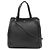 Céline Celine Small Fold Cabas Tote Bag in Black Leather