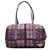 Borsa a tracolla Prada con motivo Triangle Check - vista 2