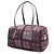 Borsa a tracolla Prada con motivo Triangle Check - vista 3