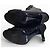 Botines Chanel 09P Raso Negro Lazos CC EU 38 - vista 9