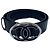 Chanel Oval CC Leather Belt in Black and Silver