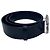 Chanel Oval CC Leather Belt in Black and Silver - view 6