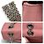 Timeless Chanel 2.55 Reissue Mini Flap de piel de becerro chevron rosa - vista 10