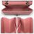 Timeless Chanel 2.55 Reissue Mini Flap de piel de becerro chevron rosa - vista 7
