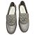 Mocassins Chanel em couro acolchoados CC