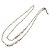 Collana lunga Chanel Coco Mark in perle finte - vista 3