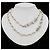 Collana lunga Chanel Coco Mark in perle finte - vista 7