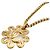 Collar de cadena Chanel Flower Coco Mark - vista 4