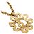 Collar de cadena Chanel Flower Coco Mark - vista 5
