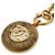 Collana a catena rotonda Chanel Coco Mark Medallion - vista 4