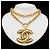 Colar de corrente Chanel Coco Mark Matelassé - vista 8