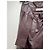 Zimmermann Pantalones Resistance de cuero marrón - vista 3