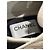 Zapatillas Chanel CC Logo de piel y ante - vista 4