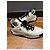 Zapatillas Chanel CC Logo de piel y ante - vista 6