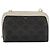 Céline Celine Triomphe Chain Clutch mit Rundum-Reißverschluss aus beschichtetem Canvas