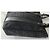 Zucchino Fendi Monogram Shopper-Tasche aus schwarzem Leder - Ansicht 7