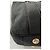 Zucchino Fendi Monogram Shopper-Tasche aus schwarzem Leder - Ansicht 9