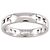 Ring Hermès Anel Faixa Hermes Ever Hercules em Ouro Branco 18K - vista 2