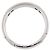 Ring Hermès Anel Faixa Hermes Ever Hercules em Ouro Branco 18K - vista 4