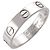 Anello Mini Love Cartier in oro bianco 18K - vista 4