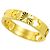 Anello Gucci Icon Star #9 in Oro Giallo 18K - vista 5