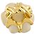 Anillo Chanel Camellia 1 en Oro Amarillo 18K - vista 4