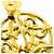 Céline Pendientes de clip Celine en oro amarillo 18K - vista 6