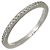 Autre Marque Tiffany & Co. Novo Half Diamond Ring aus Platin