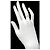 Autre Marque Tiffany & Co. Novo Half Diamond Ring aus Platin - Ansicht 7