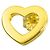 Autre Marque Orecchini a cuore Tiffany & Co. in oro giallo 18K - vista 2