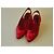 Fendi Slingback-Heels aus rotem Satin - Ansicht 7