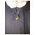 Cappotto Brioni in lana nera con collo in pelliccia - vista 5