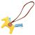 Hermès Hermes Rodeo PM Jaune Naple Celeste Gold Charm